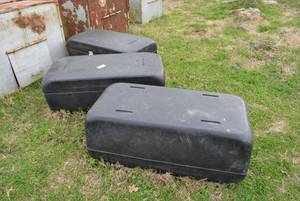 lot 200 image: 3 Flotation Bins for Dock