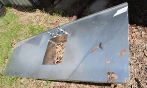 lot 100 image: Stainless Steel Sink Top 84 x26  - Single Sink