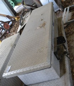 lot 111 image: Truck Bed Tool Box  70x20x15