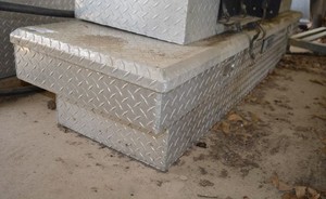 lot 112 image: Truck Bed Tool Box  70x20x15