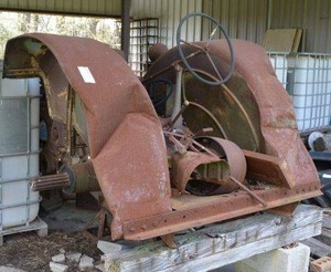 lot 159 image: Old John Deere Tractor Parts