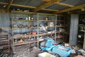 lot 221 image: Shelves in Shed
