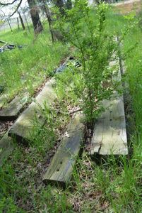 lot 213 image: Old Wood Planks 14.5Ft. X 3 x 10 (Counted 7 Total)