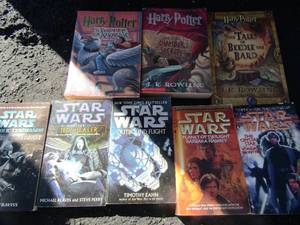 lot 153 image: Books - Earth and space, Star Wars, American folk, Harry Potter and many more