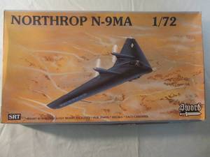 lot 11 image: SRT-Sword, By Milan Lucky Models, Northrop N-9MA, 172-Scale. #731-01,  Made in Czech Republic