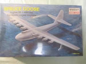 lot 39 image: MINICRAFT-1200TH Scale, Spruce Goose, Hughes HK-1 Hercules, The Worlds Largest Airplane Kit, #11607