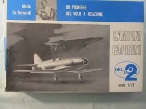 lot 85 image: DELTA-2, 172 Scale, CAMPINI CAPRONI Model Kit, Made In Italy