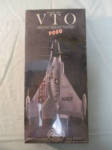 lot 87 image: LINDBERG, Classic Replica Series, 148 Scale, Convair VTO Vertical Take-Off Fighter POGO, Kit # 536