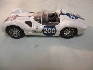 lot 28 image: PROGETTO K, MASERATI -143 Scale,vTIPO BIRDCAGE, 196061 #200 camoradi , Diecast Car. PK022, Made In ITALY