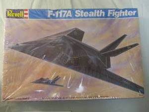 lot 123 image: REVELL-172 Scale, F-117A Stealth Fighter, Model Airplane Kit, 4382.