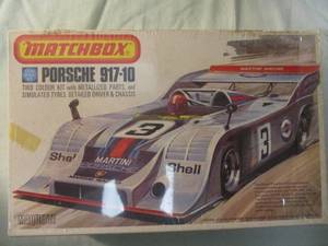 lot 115 image: Matchbox-Maquette, 132 Scale,Porsche-917 Model Car Kit., PK-303