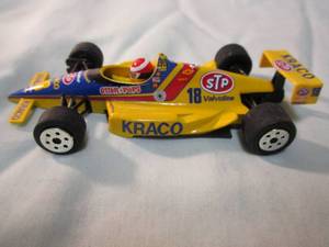 lot 60 image: 1990 ONYX-Lola 143 scale, Indy 500, #18-Bobby Rahal, Kraco, Cart Sport Racing Diecast Car, Portugal
