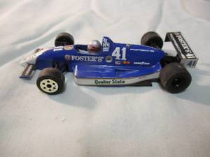 lot 62 image: 1990 ONYX-March 143 scale, Indy 500, #41-John Andretti, Fosters, Cart Sport Racing Diecast Car, Portugal