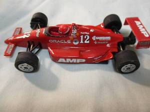 lot 68 image: 1990 ONYX Penske-143 scale, Indy 500, #12-Randy Lewis, Cart Sport Racing Diecast Car.