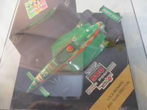lot 134 image: INDY CAR LOLA MENARD, #60-SCOTT BRAYTON, TEAM MENARD, DIECAST,1996 POLE POSITION, MADE IN PORTUGAL