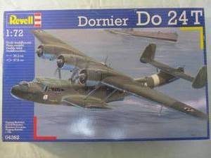 lot 171 image: REVELL-172 Scale, Dornier Do 24T, Model Airplane Kit, # 04362