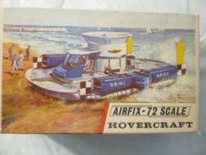 lot 141 image: AIRFIX-172 Scale, SR-N1 HOVRECRAFT Model Kit, Pattern #287, Made In England