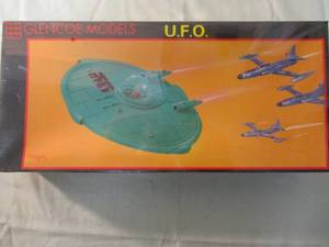 lot 185 image: GLENCOLE MODELS-1148 Scale, U.F.O., Model Airplane Kit.#05113
