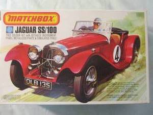 lot 177 image: Matchbox,132 Scale, Jaguar SS100  Model Car Kit, PK304