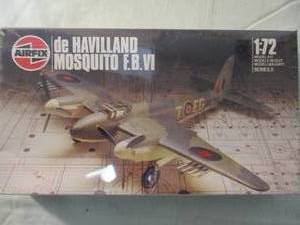 lot 229 image: AIRFIX- 172 Scale, de Havilland-MOSQUITO FB-V.I, Model Airplane Kit, Made In England