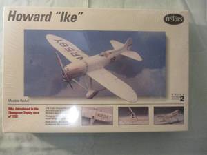 lot 281 image: TESTORS, 148 Scale, Howard IKE Model Airplane Kit, # 915
