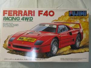 lot 305 image: FUJIMI-600 132 Scale, Ferrari F40 Racing 4WD Model, #01026