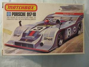 lot 289 image: Matchbox-, 132 Scale, PORSCHE Maquette 917-10 Model Car Kit., PK-303