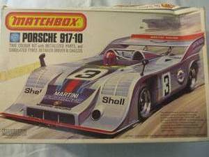 lot 293 image: Matchbox-, 132 Scale, PORSCHE Maquette 917-10 Model Car Kit., PK-303