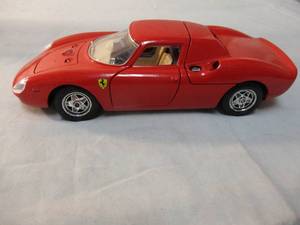 lot 204 image: BURAGO, 124 Scale,1965- Ferrari 250 Le Mans, Diecast Car, Made In Italy