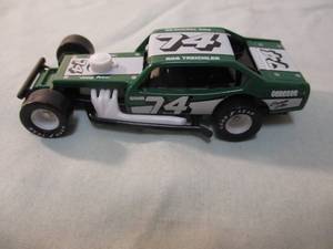 lot 224 image: ERTL- NUTMEG Collectables 70s Modified, 164 Scale, # 74, Diecast Car, 2187-U