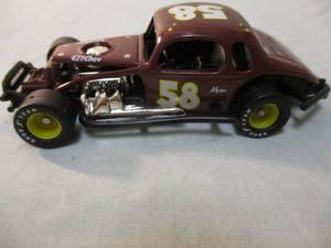 lot 290 image: ERTL- NUTMEG Collectables-Coupe Modified, 164 Scale, # 58, Diecast Car, 2746-U