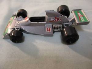 lot 313 image: POLISIL, Formula 1, #14,  RJ.7, BRM P 201 F-1 Racer Diecast Car, Made In Italy
