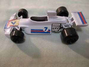 lot 316 image: POLISIL, Formula 1, #7,  RJ.5, BRABHAM BT44, F-1 Racer Diecast Car, Made In Italy