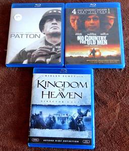 lot 5 image: Lot of 3 BluRay DVDs.