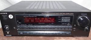 lot 7 image: Vtg Sony STR-D711 AudioVideo Control Center 5.1 Channel Home Theater Receiver - Tested and Working