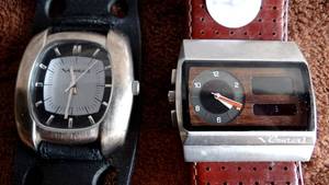 lot 20 image: VINTAGE VESTAL - Vestal Monte Carlo Watch &  Vestal Funkadelic Superlative Watch - CHECK COMPS