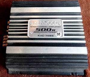lot 38 image: Kenwood Kac-749s 500w Amplifier