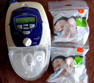 lot 66 image: ResMed  Escape II CPAP Machine W Wisp X2