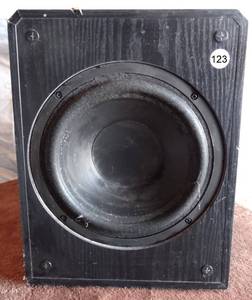 lot 123 image: DEFINITIVE TECHNOLOGY POWERFIELD SUBWOOFER  10  700W  BLACK