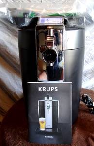lot 129 image: Krups Beertender Mini Beer Tap System Keg Cooling Kegerator VB502 - POWERS ON APPEARS UNUSED