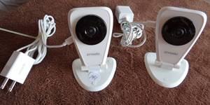 lot 141 image: LOT OF 2 -  Zmodo EZCam WiFi Two-Way Audio Smart HD IP Home Security Camera