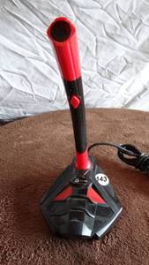 lot 143 image: KLIM Voice V2 USB Microphone for PCMAC Gaming, Podcast, Streaming,YouTube, RED