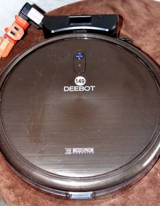 lot 149 image: Ecovacs DeeBot N79 Self-Charging Robotic Vacuum Cleaner  - POWERS ONCHARGING