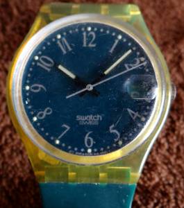 lot 160 image: VINTAGE WOMENS SWATCH WATCH