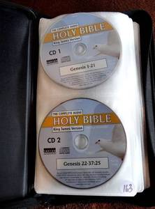 lot 163 image: The Complete Audio Holy Bible King James Version on 60 CDs