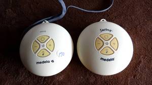 lot 170 image: LOT OF 2 -  Medela-Swing Single Electric Breast Pump