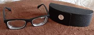 lot 177 image: PRADA DESIGNER FRAMES WITH HEAVY PRESCRIPTION LENSES