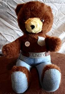 lot 189 image: Vintage Knickerbocker Official Smokey The Bear With Talking Pull string - WORKS PERFECTLY