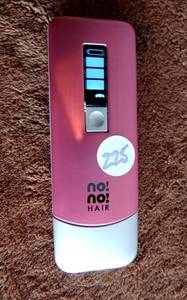 lot 225 image: No No Model 8800 Hair Professional Hair Removal Device Pink - POWERS ON