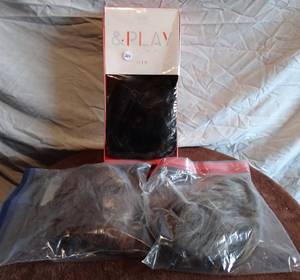 lot 244 image: ASSORTMENT OF WIGS